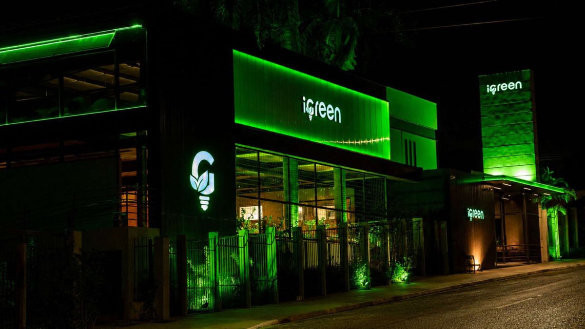 Sede da iGreen em imagem da apresentação fornecida